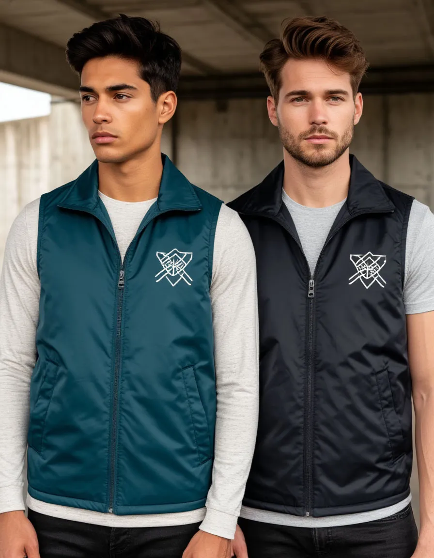 Жилеты с логотипом на заказ в {{p}} – корпоративные жилеты с нанесением лого